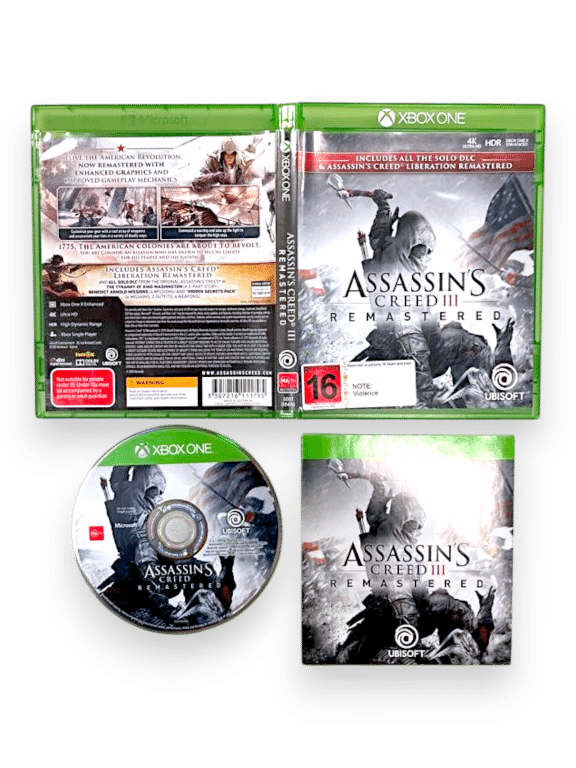 Assassin's Creed III Remastered (Xbox One)