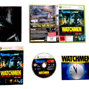 Watchmen: The End Is Nigh Parts 1 & 2 (Xbox 360) *COMPLETE w/ POSTER + MANUAL*