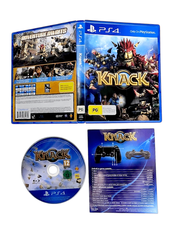 KNACK (PS4) *EXCELLENT & COMPLETE*