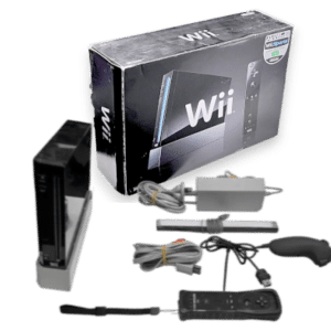 Nintendo Wii Console Bundle (Black) BOXED