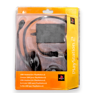 RARE BOXED Official SONY PS2 PlayStation 2 USB Headset