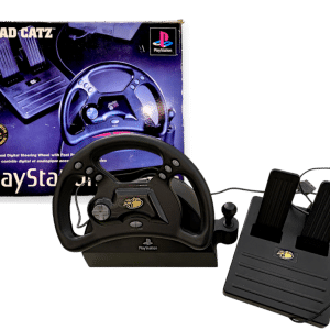 PlayStation Steering Wheel MadCatz (PS1) *BOXED*