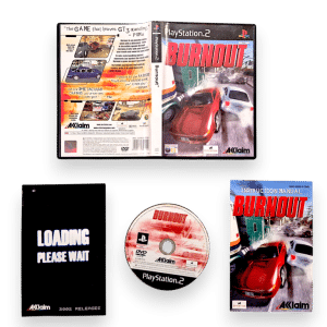 Burnout: Original Game, ORIGINAL PRINT (PS2) *COMPLETE*