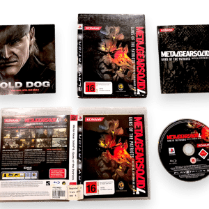 Metal Gear Solid 4: Guns of the Patriots (PS3) BOXED, COMPLETE