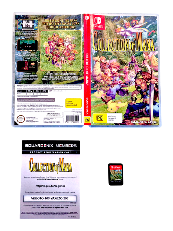 Collection of Mana (Nintendo Switch) *MINT COMPLETE*