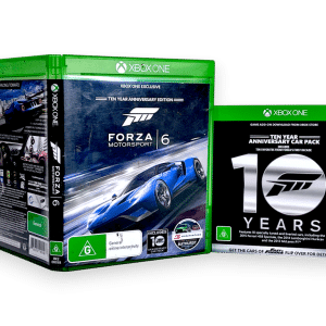 Forza Motorsport 6 (Xbox One) CASE + OFFICIAL CARD, NO DISC