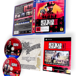 Red Dead Redemption 2 (PS4) (INCLUDES MAP!)