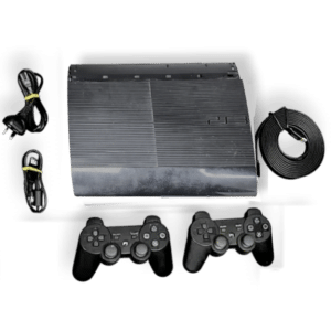 PS3 Super-Slim Console + 2 Controllers