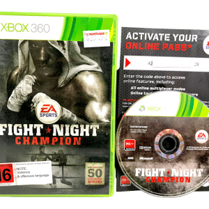 FIGHT NIGHT CHAMPION (Xbox 360) *EXCELLENT & COMPLETE*