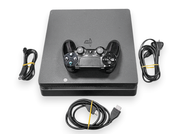 PS4 Slim Console + Wireless PS4 Controller - Image 2
