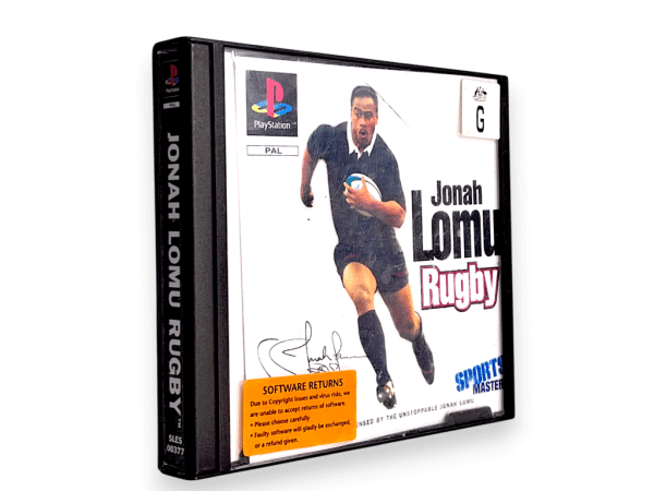 Jonah Lomu Rugby (PS1) *EXCELLENT & COMPLETE* - Image 3