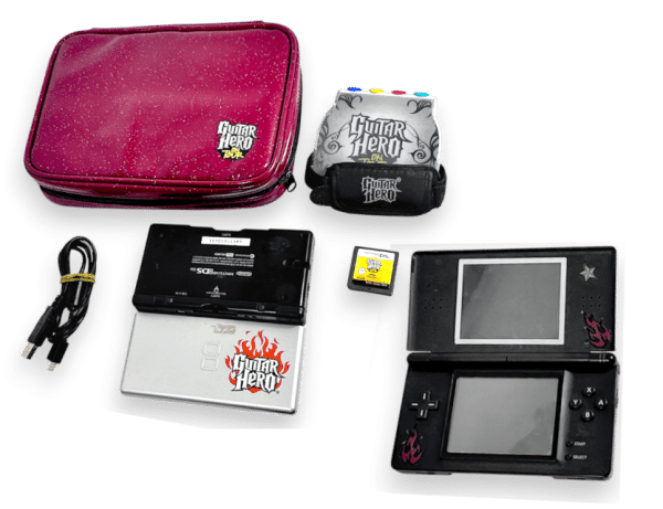 Nintendo DS Lite Console Bundle + Guitar Hero *COMPLETE PLAYING BUNDLE* - Image 7