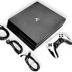 PS4 Pro Console Bundle (Console + Controller + Cables)