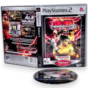 Tekken 5 (PS2) SCRATCHED