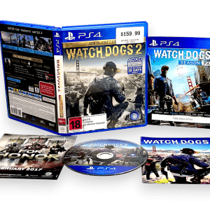 Watch Dogs 2 San Francisco Edition (PS4) Gold Band Edition *RARE*