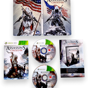 Assassin's Creed III Steelbook Edition (Xbox 360) *Excellent Condition*