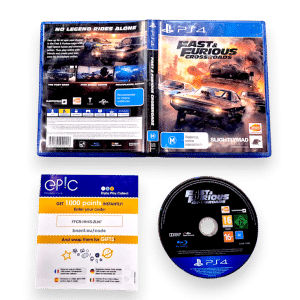 Fast & Furious: Crossroads (PS4) *EXCELLENT & COMPLETE*