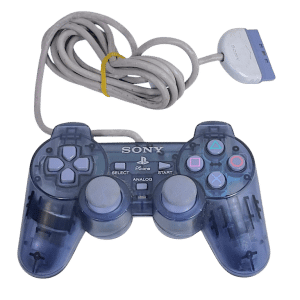Genuine Sony PSone Dual Analog Controller (Clear Blue)