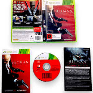 Hitman: Absolution (Xbox 360) *w/ MANUAL, No "Rustlers" Card
