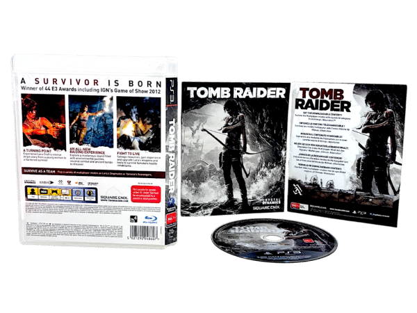 Tomb Raider (PS3) *MINT COMPLETE* - Image 2
