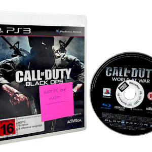 Call of Duty: World at War (PS3) (Inside Black Ops Case)