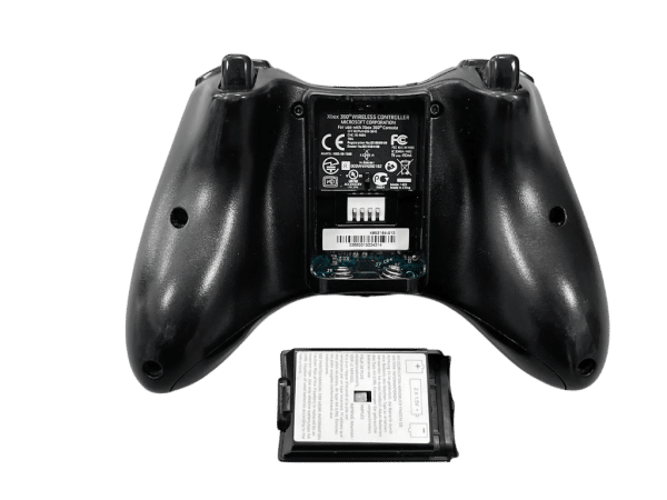 GENUINE Microsoft Xbox 360 Controller (Black V2) - Image 2
