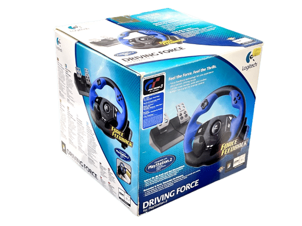 Logitech Driving Force Racing Wheel (PS2/PC) *BOXED*