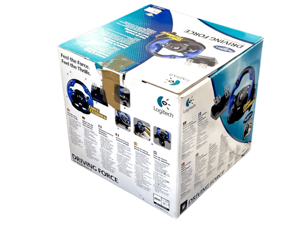 Logitech Driving Force Racing Wheel (PS2/PC) *BOXED* - Image 9