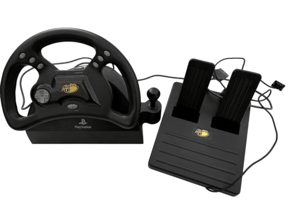 PlayStation Steering Wheel MadCatz (PS1) *BOXED* - Image 2