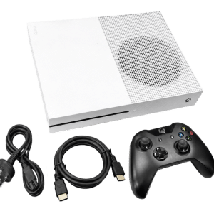 Xbox One S Console + Genuine Controller + Cables