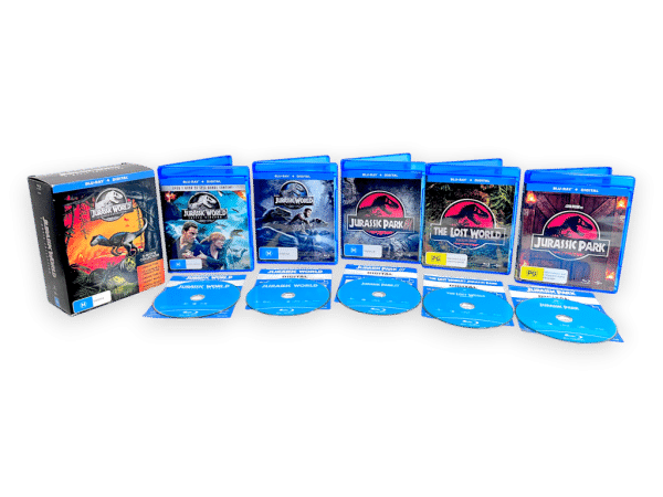 Jurassic Park / Jurassic World 5-Movie Collection (Blu-ray) *MINT COMPLETE* - Image 2