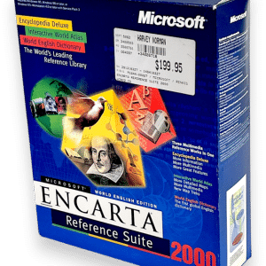 Microsoft Encarta Reference Suite 2000 (PC) *BIG BOX*
