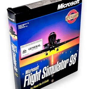 Microsoft Flight Simulator 98 (PC) *BIG BOX*