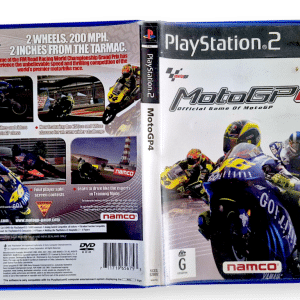 MotoGP 4 (PS2) CASE + COVER, NO DISC