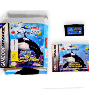 SeaWorld Adventure Parks: Shamu's Deep Sea Adventures (GBA) BOXED, COMPLETE