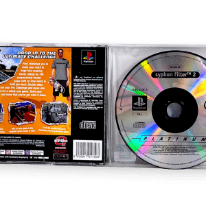 Syphon Filter 2 Platinum (PS1) Disc 1 Only in Tony Hawk’s Pro Skater 4 Case
