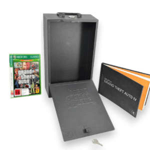 Grand Theft Auto IV Special Edition Lockbox w/ Art Book + Game
