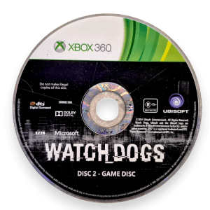 Watch Dogs (Xbox 360) - Disc 2 / GAME DISC ONLY