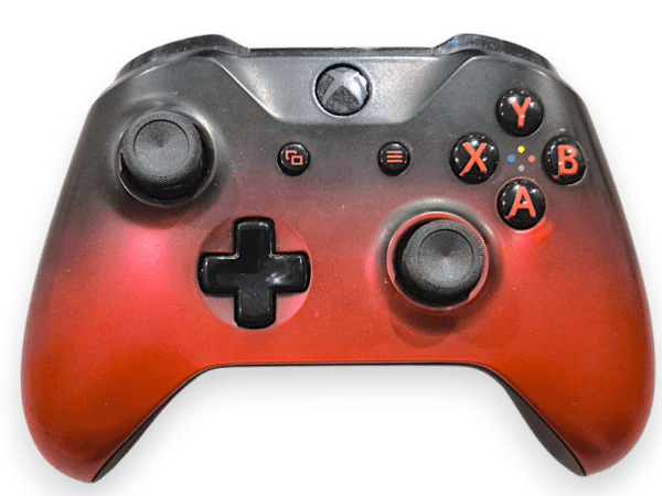 Genuine Microsoft Xbox One Wireless Controller (Red/Black)