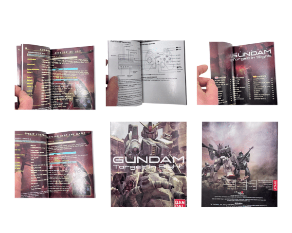 Mobile Suit Gundam Target in Sight (PS3) *MANUAL ONLY* - Image 2