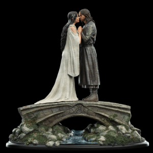 WETA LORD OF THE RINGS - Aragorn and Arwen Miniature Statue