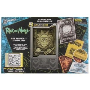 DIGIPLATE - WARNER BROS: RICK & MORTY STARTER PACK (PHONE STAND AND METAL PLATE)