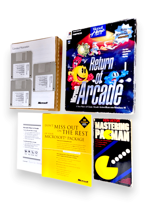 Microsoft Return of Arcade (PAC-MAN Art) PC Big Box Edition - Image 7