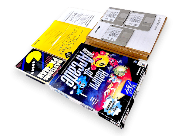 Microsoft Return of Arcade (PAC-MAN Art) PC Big Box Edition - Image 6