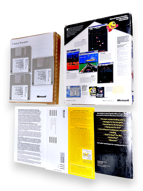 Microsoft Return of Arcade (PAC-MAN Art) PC Big Box Edition - Image 4