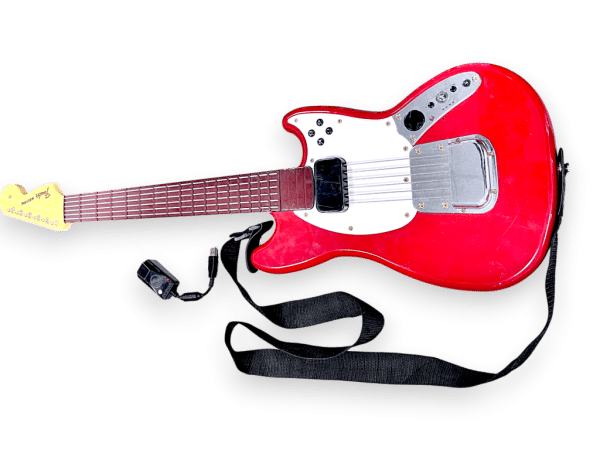 Rock Band 3 Wireless Fender Mustang PRO-Guitar Controller + Dongle + Game (PS3) - Image 12