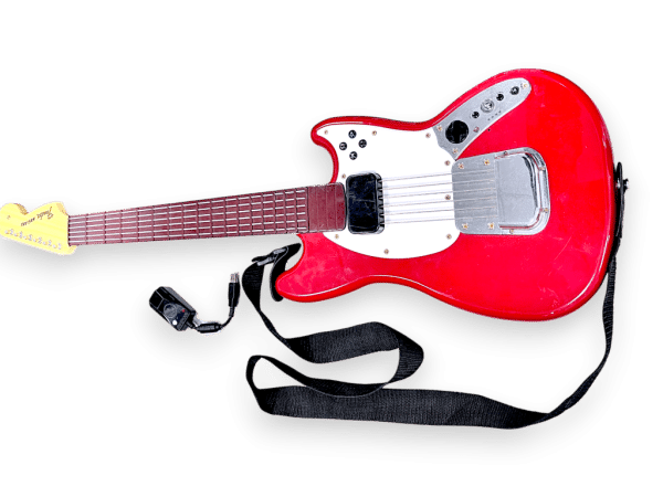 Rock Band 3 Wireless Fender Mustang PRO-Guitar Controller + Dongle + Game (PS3) - Image 5