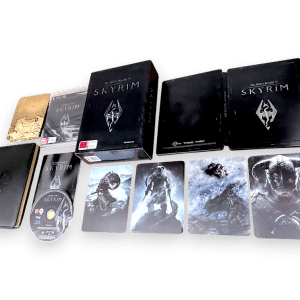 The Elder Scrolls V: Skyrim COLLECTOR'S EDITION (PS3) *BOXED STEEL EDITION*