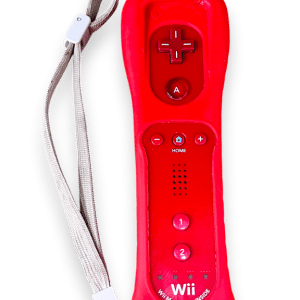 Genuine Nintendo Wii Remote Controller (MARIO RED) MOTION PLUS