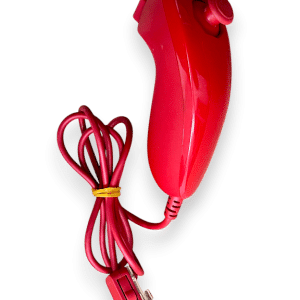 Genuine Nintendo Wii Nunchuk (MARIO RED)